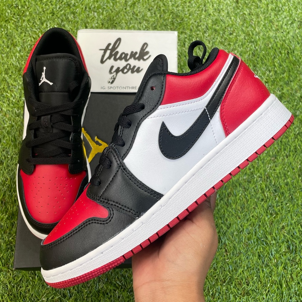 Air Jordan 1 low GS ‘Bred Toe’